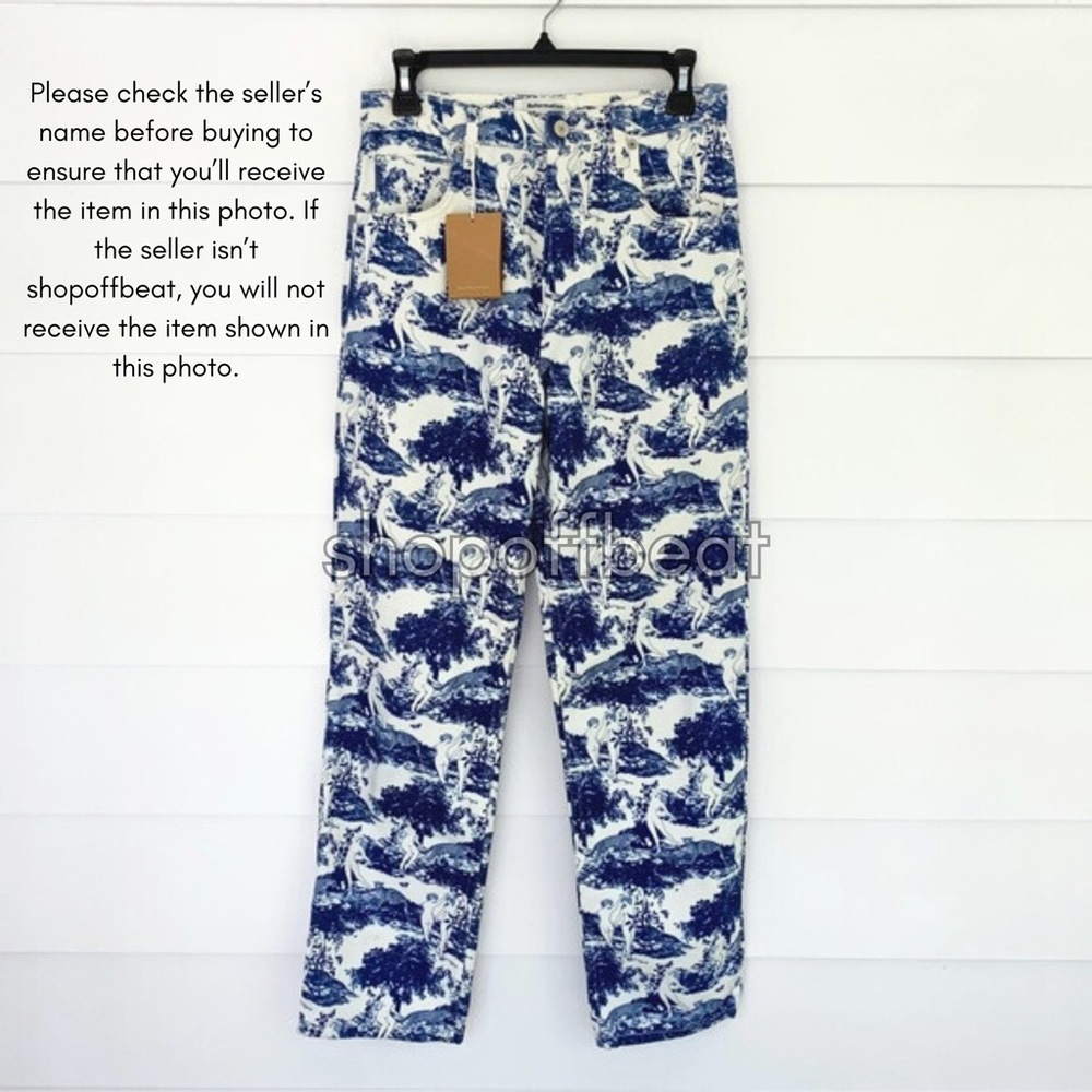 NEW Reformation Pastoral High Rise Straight Jeans 27 - Picture 10 of 15